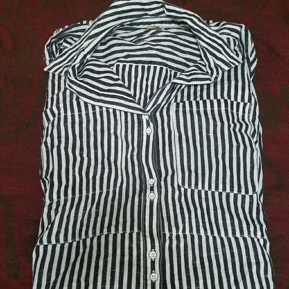 Free People Faded in the Morning Linen Dress Med - Picture 3 of 6